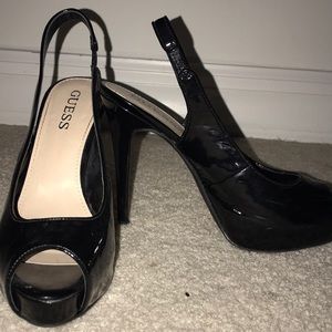 Black Guess heels